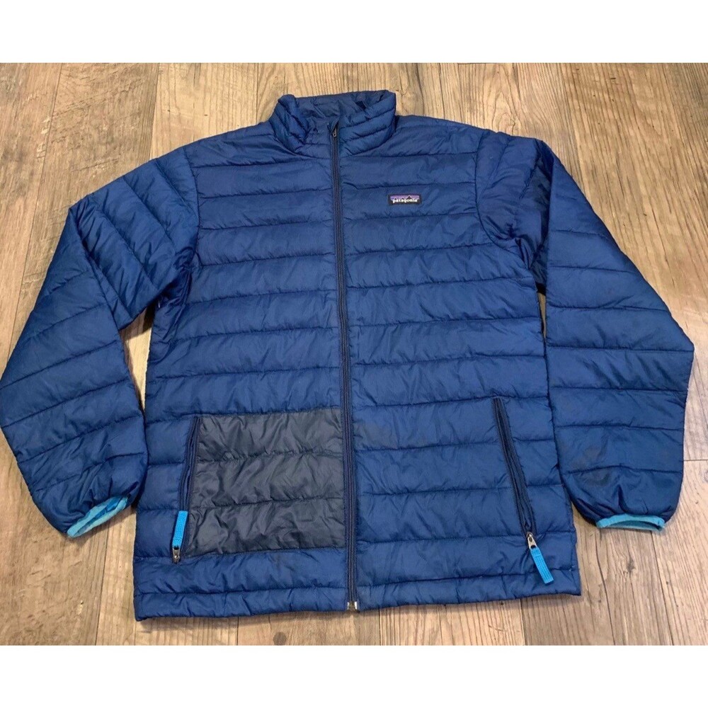 Patagonia Blue Puffer Jacket XL (14)